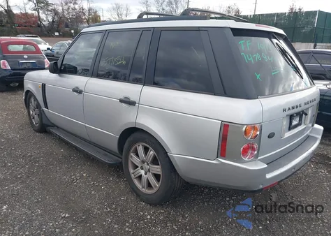 2003 Land Rover Range Rover Hse z USA, uszkodzony, nr VIN SALME11403A140440